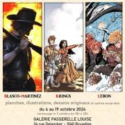 Affiche expo western oct 2024 blasco martinez krings et lebon 1