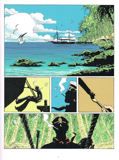 Corto maltese la ligne de vie planche