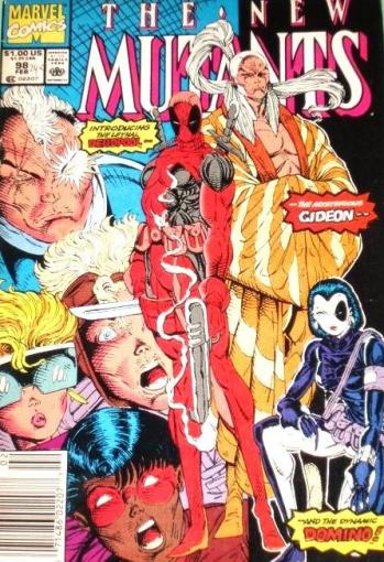 Premiere apparition de deadpool dans new mutants 98